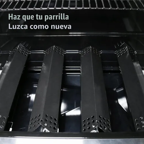 Vista 6 de Hisencn Piezas de parrilla para Kitchen Aid 720-0954, 720-0954GA, 720-0733 Plateado y negro