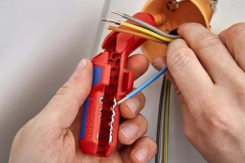 Vista 6 de KNIPEX - Herramientas 16 95 01 SB - Ergostrip, Tamaños métricos, versión para diestros (169501SB)