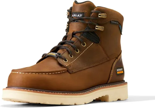 Vista 2 de Ariat Botas de trabajo impermeables con punta compuesta para hombre, 6 pulgadas