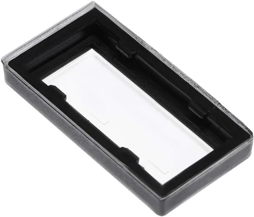Vista 3 de uxcell 20 piezas de fundas impermeables para interruptor de caso, protector transparente negro rectangular Splash para interruptor basculante