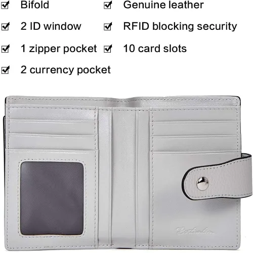 Vista 8 de BOSTANTEN Bolsos de diseñador de mujeres bolsos de cuero suave y bolsos de mano Satchel bolsa de hombro paquete con las mujeres billetera de cuero