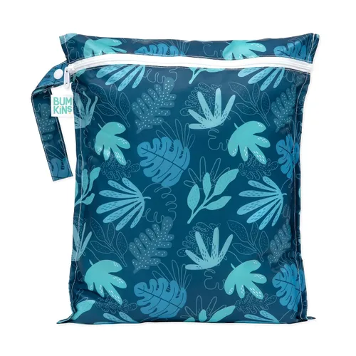 Vista 11 de Bumkins Disney Bolsa impermeable colgante para cosas mojadas grande para bebé, lavandería, ropa sucia, viaje, traje de baño, pañales de tela C3