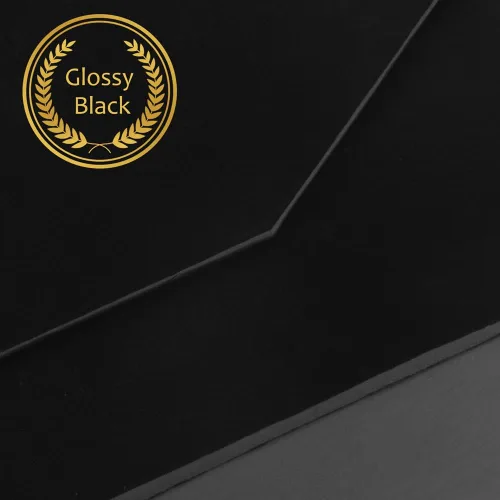 Vista 6 de 1 paquete de caja de regalo negra con tapas, pequeña de 12 x 8 x 2.7 pulgadas, cajas de regalo para ropa, cajas de regalo para camisas con cinta