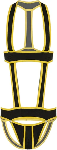 Vista 5 de Jockstrap Lucha Sencillo Bolsa Hebilla Bolsa Leotardo Ropa Interior Arnés Monos