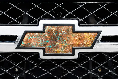 Vista 25 de Mossy Oak Graphics 14010-BI Break-Up Infinity Piel de emblema de auto, Blaze
