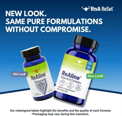 Vista 5 de RnA ReSet ReAline - Suplemento Complejo de Vitamina B Metilada