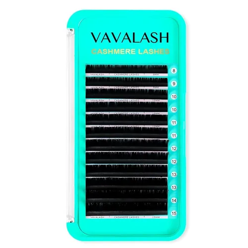Vista 10 de VAVALASH Extensiones de pestañas de cachemira de 0.03/0.05/0.07/0.15 pulgadas, extensiones de pestañas rizadas de alta calidad, B, L J, suaves