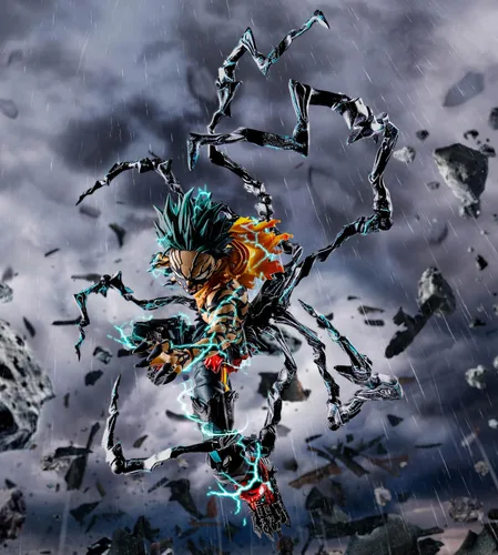 Vista 5 de TAMASHII NATIONS - My Hero Academia - Figura de acción Superpuesta Deku S.H.Figuarts