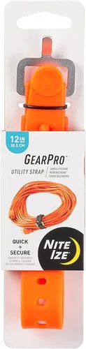 Vista 9 de Nite IZE, Inc. USS12-01-R3 Nite IZE GearPro Correa de Utilidad para Asegurar Lonas, Mangueras, Esquís, Madera, Límite de Carga de 70 lb, 12 Negro