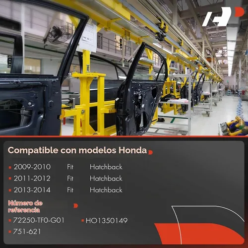 Vista 3 de A-Premium Elevalunas eléctrico delantero del lado del conductor con motor