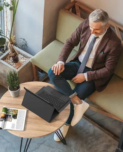 Vista 7 de GreenLaw - Funda con teclado para Galaxy Tab S10/S9 Ultra de 14,6 pulgadas Funda para teclado con panel táctil inteligente, magnético desmontable