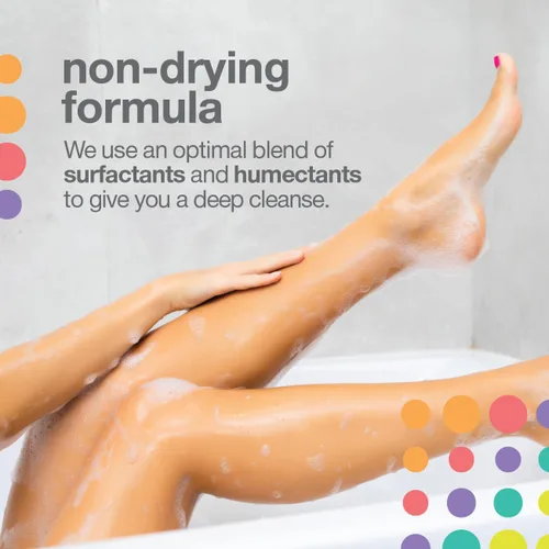 Vista 6 de TOUCH Keratosis Pilaris Exfoliating Body Wash Cleanser - Gel de baño KP con 15% de ácido glicólico, aloe vera y ácido hialurónico, 8 onzas
