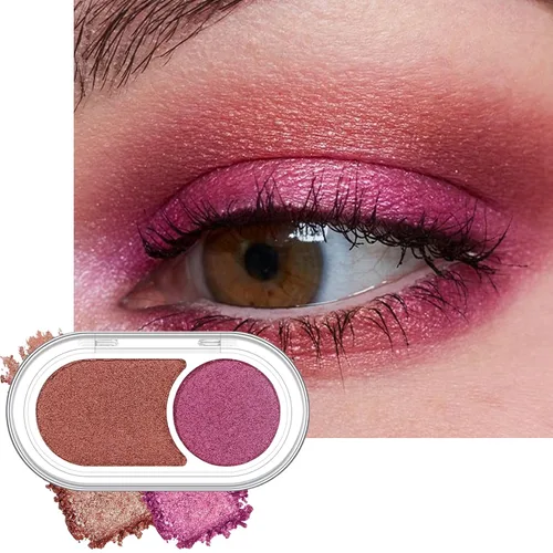 Vista 42 de Erinde Paleta de maquillaje de sombra de ojos de 9 colores con purpurina y lavanda brillante y mate, violeta, malva, púrpura oscura, plateado