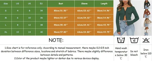 Vista 6 de Long Sleeve Crop Tops for Women Boat Neck Slim Full Zip Up Fitted Kintted Plain Fall Tshirts Tee Bottoming Rib Knit Spring