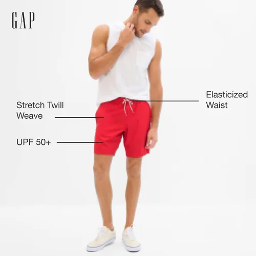 Vista 2 de GAP Men's Standard Swim Trunk