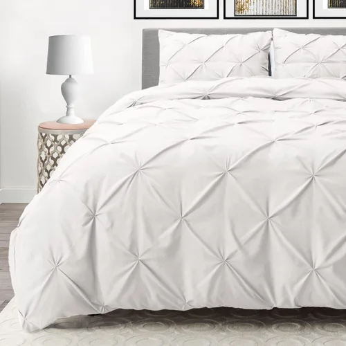 Vista 13 de Nestl Bedding - Juego de 3 piezas de edredón de microfibra con fundas de almohada
