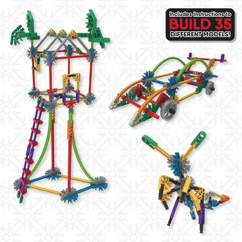Vista 8 de K'NEX - Juego de construcción de valor Click & Construct - 522 piezas, construcción STEM, juego creativo para mayores de 7 años