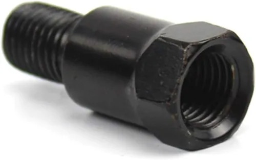 Vista 3 de SEMIMO Adaptador de montaje de espejo de motocicleta Ajuste de altura Tornillo Retrovisor Espejos Convertidor de diámetro de rosca 0.394 in RH a