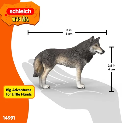 Vista 3 de Schleich Wild Life American Wolf 14991