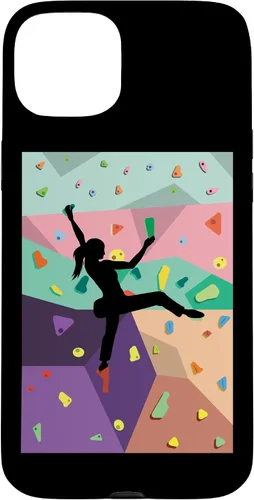 Vista 9 de Cute Colorful Rock Climbing Bouldering Wall Climber Case for iPhone 17