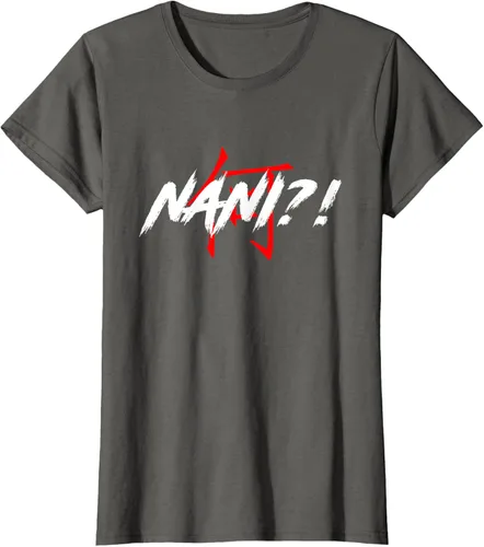 Vista 8 de Nani Meme Anime Japanese Camiseta, Negro, S
