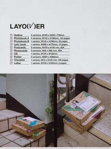 Vista 2 de [WEVERSE EARLY-BIRD SPECIAL POB] V - Juego de álbum de escala + álbumes Weverse ver. (4 vers. SET)