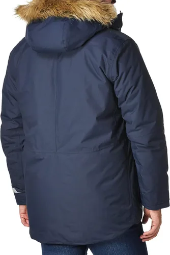 Vista 2 de Helly-Hansen Svalbard - Abrigo de parka de invierno con capucha impermeable y resistente al viento para hombre