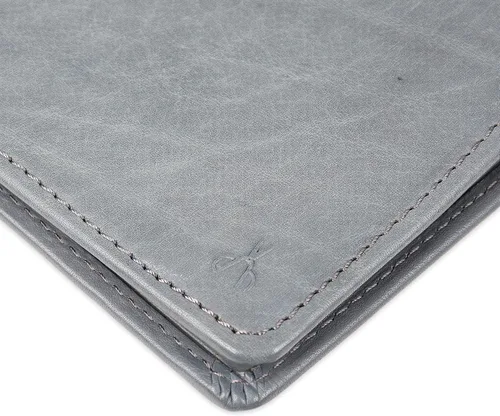 Vista 8 de Damen + Hastings Cartera RFID delgada plegable para hombre, Cartera plegable delgada Rfid