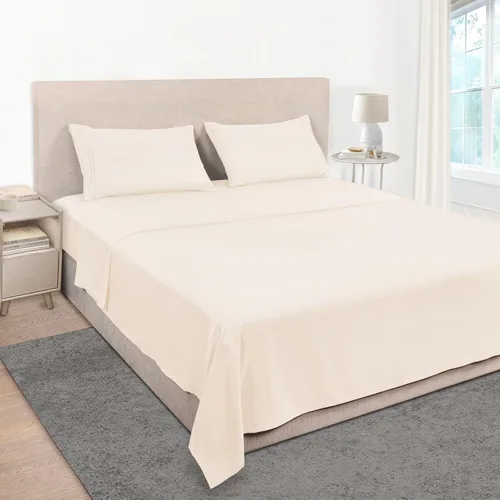 Vista 11 de Mejoroom Juego de sábanas tamaño individual – Sábanas individuales de Hotel Collection – Sábanas y fundas de almohada con sábana bajera de bolsillo