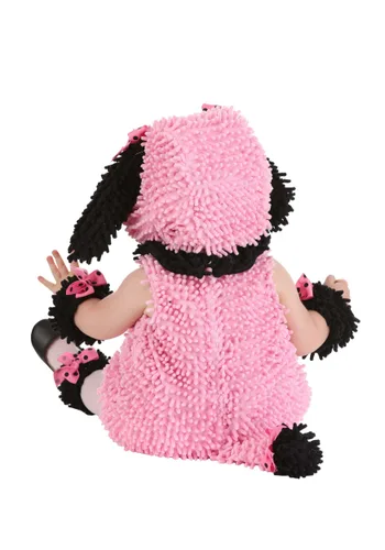 Vista 2 de Disfraz de Caniche Rosa para Bebés Multicolor
