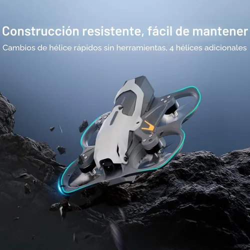 Vista 5 de CADDXFPV Protos FPV Drone RTF Kit, Walksnail integrado 0.21 oz VTX, transmisión de video digital HD de 1080p/60fps, pantalla de gafas FPV de 4.5
