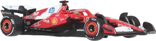 Vista 6 de Hot Wheels Premium Formula 1 Scuderia Ferrari HP Racecars Paquete de 2