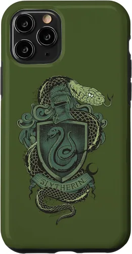 Vista 27 de Funda con escudo de serpiente Slytherin para iPhone 16 Harry Potter