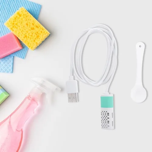 Vista 8 de 8 unids generador casero portátil que hace la máquina con carga USB simple generador de agua electrolítico para viajes y limpieza