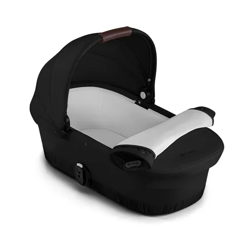 Vista 2 de Cybex eGazelle/Gazelle S - Cuna para bebé, mango ergonómico fácil de transportar, toldo e interior espacioso y acogedor, cochecito compatible