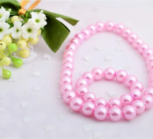 Vista 2 de kilofly - Diadema de flores para niñas de la primera comunión + collar pulsera