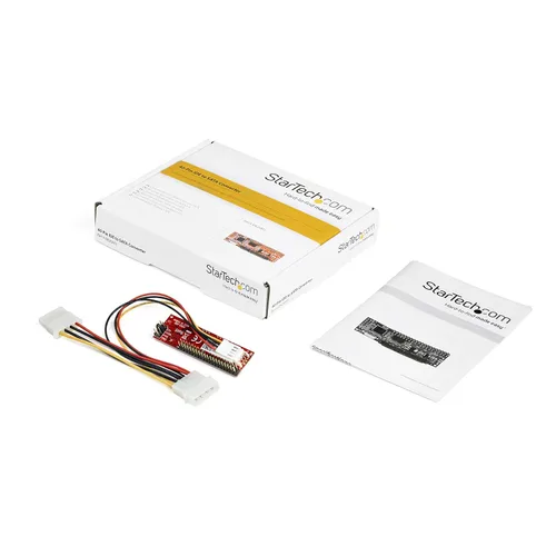 Vista 4 de StarTech Adaptador de disco duro SATA a IDE de 2,5 o 3,5 pulgadas para acoplamiento de disco duro (SAT2IDEADP)