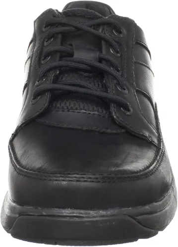 Vista 2 de Dunham Midland Oxford para hombre piel café pulido