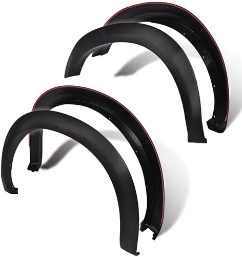 Vista 16 de CHEDA 4 guardabarros compatibles con Dodge Ram 1994 1995 1996 1997 1998 1999 2000 2001 Dodge Ram 1500/1994-2002 Dodge Ram 2500 3500 texturizado