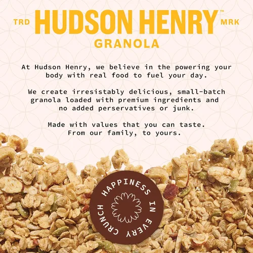 Vista 7 de Hudson Henry Granola, arce, pecana y coco, paquete de 12 onzas, paquete de 3, proyecto verificado sin OMG