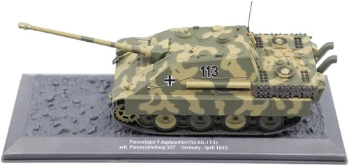 Vista 7 de Jagdpanther Tank Destroyer - Schwere Panzer Abteilung 507, Alemania, 1945 (escala 1:43)