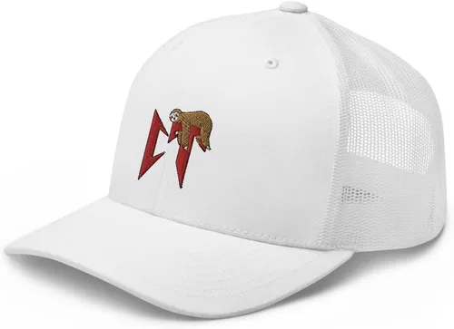 Vista 4 de RIVEMUG Corridos Tumbados CT Perezoso - Gorra de camionero curvada, media corona, ajustable, Corridos Belicos