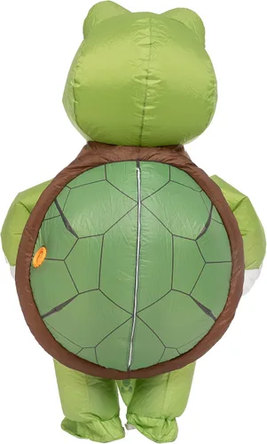 Vista 5 de Spooktacular Creations Disfraz inflable de Halloween unisex de tortuga de cuerpo completo para niño