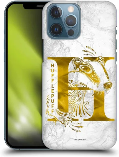 Vista 11 de Head Case Designs Funda rígida con licencia oficial de Harry Potter Gryffindor Aguamenti Deathly Hallows IX compatible con Apple iPhone 13 Pro Max