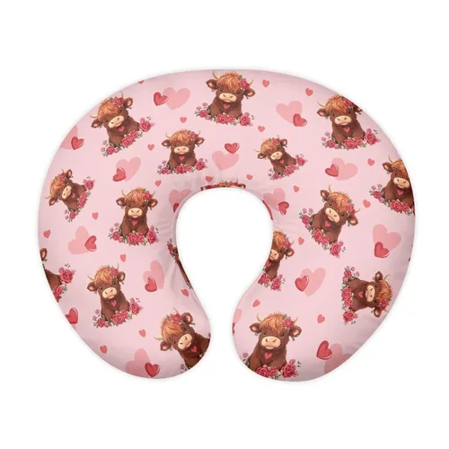 Vista 10 de Funda de almohada de lactancia azteca bohemia para bebés y niños, funda de almohada con cremallera oculta, funda de almohada de lactancia para niñas