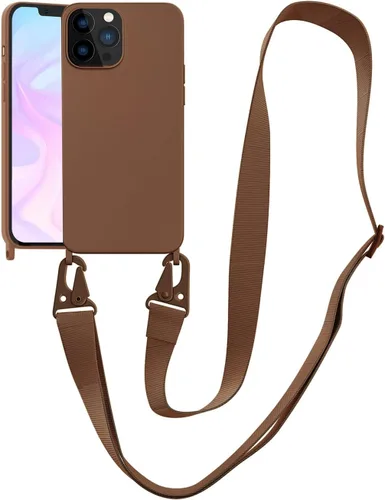 Vista 55 de Funda compatible con iPhone 8 Plus, iPhone 7 Plus/6 Plus/6S Plus con cordón, funda cruzada para iPhone con correa ajustable de silicona para iPhone
