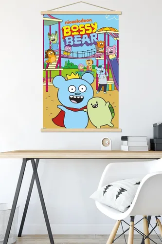 Vista 5 de Trends International Bossy Bear - Póster de pared con marco magnético