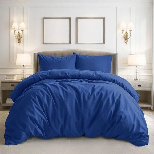 Vista 18 de Pure Bedding - Funda de edredón tamaño Individual/Individual XL - Juego de ropa de cama extra suave de 2 piezas, incluye 1 funda de edredón de 68 x