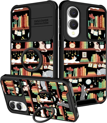 Vista 209 de Funermei para Samsung Galaxy Z Flip 4 Funda - Funda de Teléfono Bonita para Mujeres y Niñas con Mariposas Bonita Estética Femenina Diseño