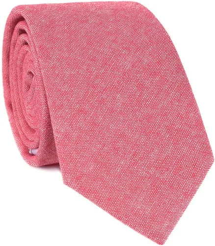 Vista 22 de JESLANG Corbata de algodón y lino de 2.56 pulgadas para hombre, perfecta para ocasiones formales e informales